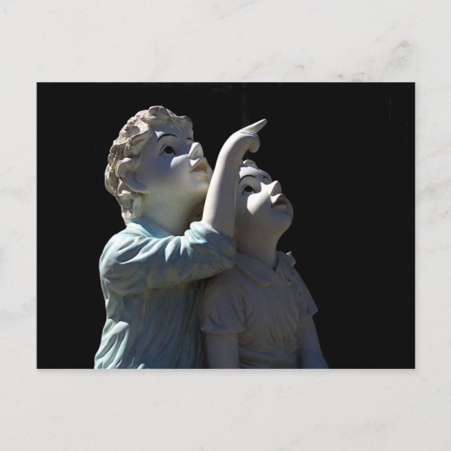 Carte Postale Regarder l'étoile - (Devant)