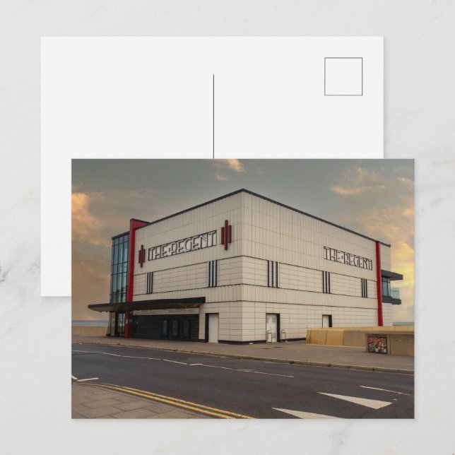 Carte Postale Regent Cinema, Redcar (Devant / Derrière)