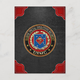 Carte Postale Régiment d'opérations spéciales marines (MSOR) [3D