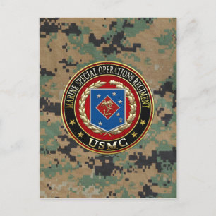 Carte Postale Régiment d'opérations spéciales marines (MSOR) [3D