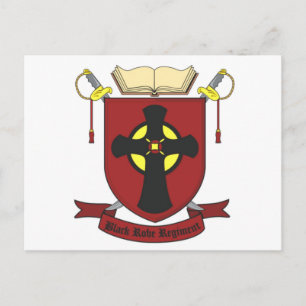 CARTE POSTALE RÉGIMENT ROBE NOIR