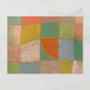Carte Postale Région harmonisée, 1938 de Paul Klee