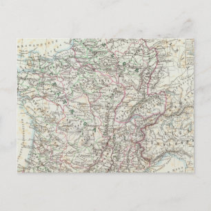 Carte Postale Région Paris France
