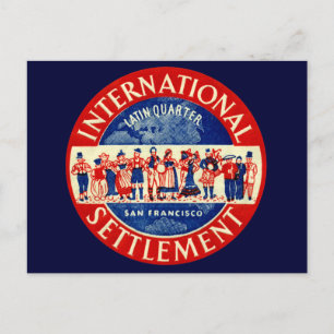 Carte Postale Règlement San Francisco de l'International 1940