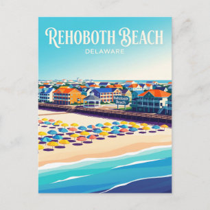 Carte Postale Rehoboth Beach États-Unis