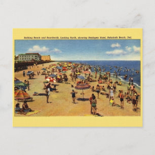 Carte postale Rehoboth Beach vintage
