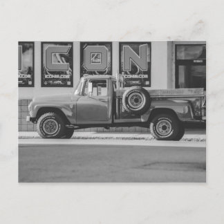 Carte Postale Réimpression photo camionnette américaine