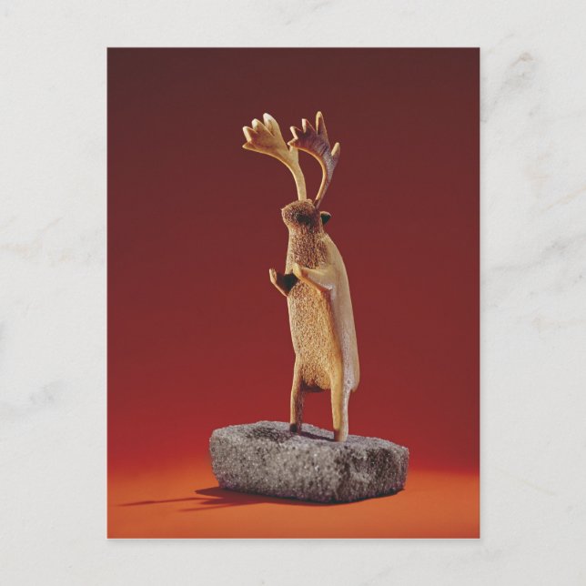 Carte Postale Reindeer, du Cap Dorset (Devant)