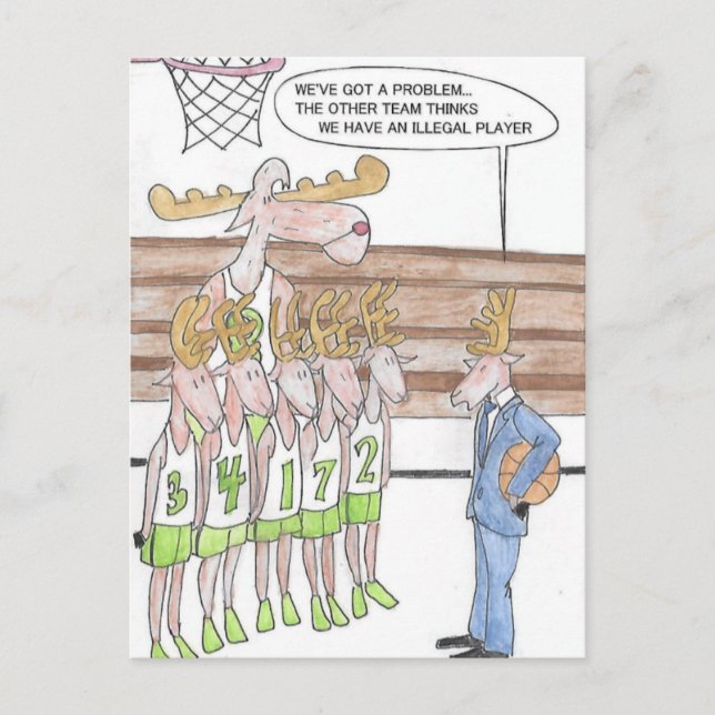 Carte Postale Reindeer Games (Devant)