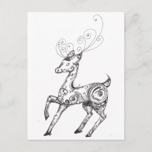 Carte Postale Reinder