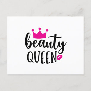 Carte Postale reine de beauté