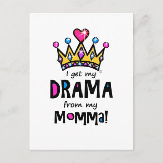 Carte Postale Reine de drame