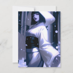 Carte Postale Reine de glace