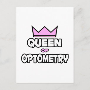 Carte Postale Reine de l'optométrie