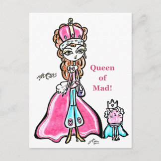 Carte Postale Reine de Mad 2