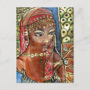 Carte Postale Reine de Sheba