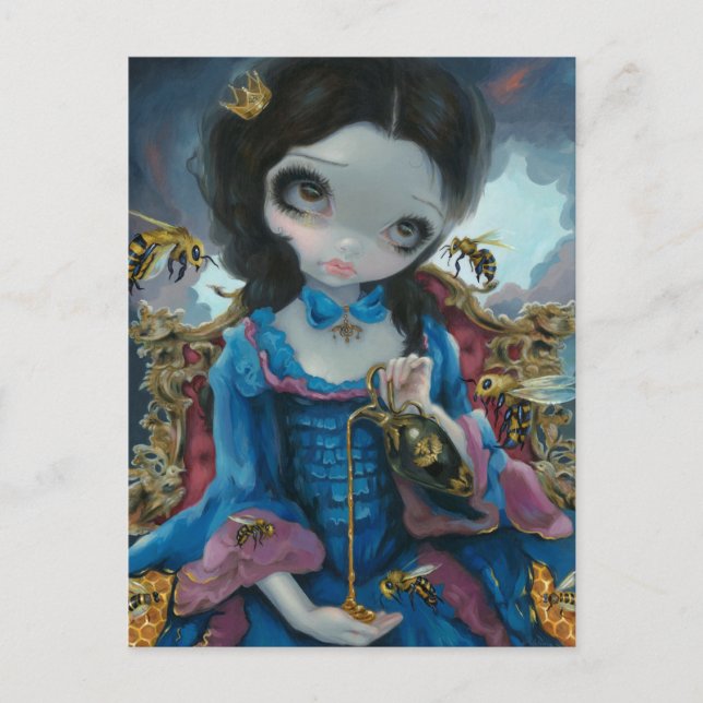 Carte postale "Reine des abeilles" (Devant)
