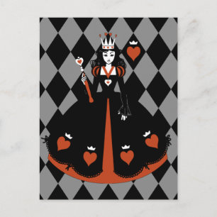 Carte Postale Reine des Coeurs