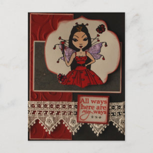 Carte postale Reine des Coeurs