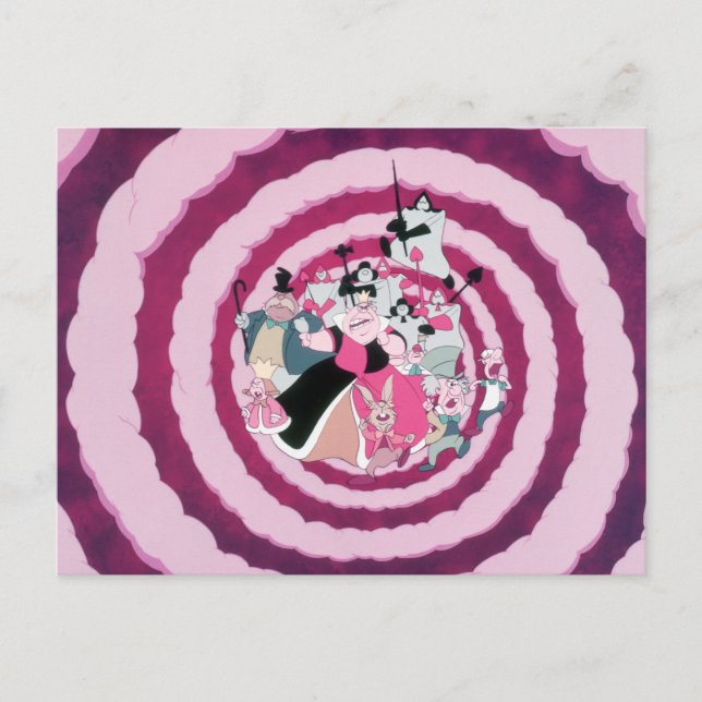 Carte Postale Reine des Coeurs | Elle est la meneuse (Devant)