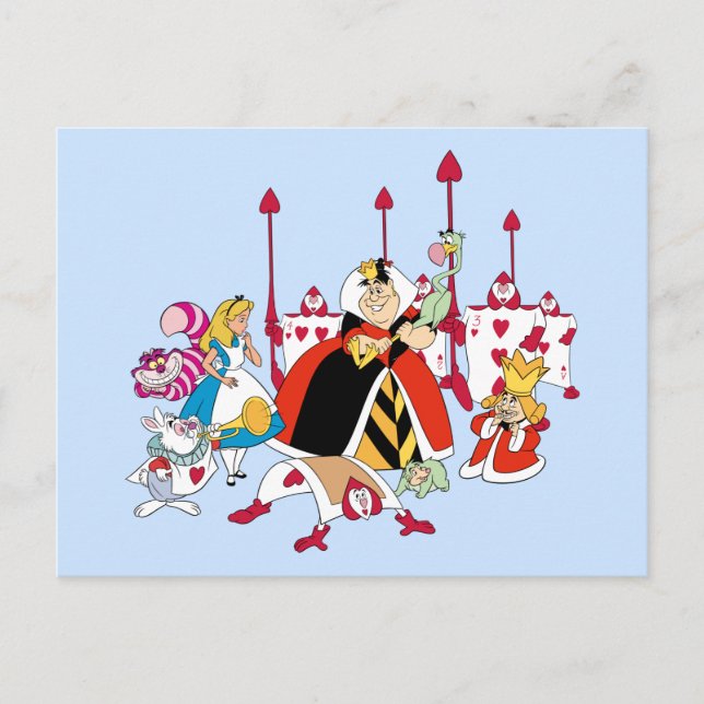 Carte Postale Reine des Coeurs | Tribunal de gestion (Devant)