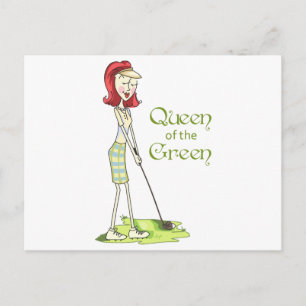 Carte Postale Reine du Vert