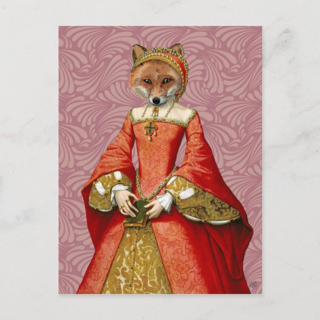 Carte Postale Reine Fox (Devant)
