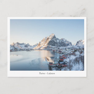 Carte Postale Reine Lofoten Norvège