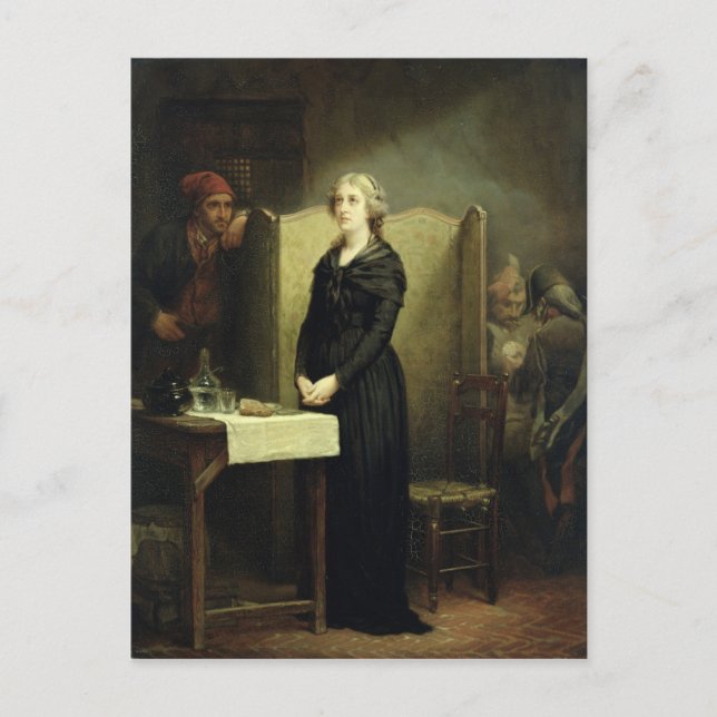 Carte Postale Reine Marie Antoinette à la Conciergerie (Devant)