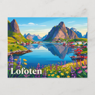 Carte Postale Reine Norvège