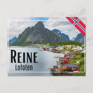 Carte Postale Reine sur les Lofoten