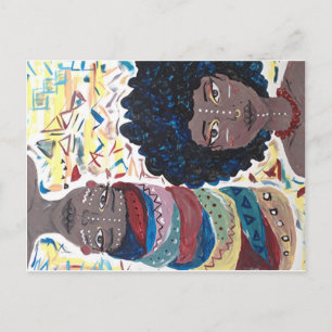 Carte Postale Reines Brown