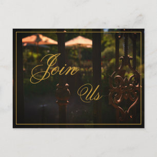 Carte Postale Rejoignez-Nous Italian Feel Fonte Villa Cartolina