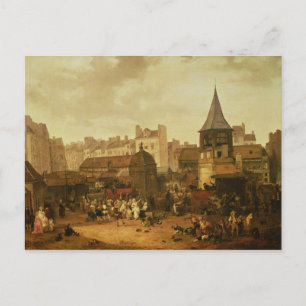 Carte Postale Réjouissez-vous aux Halles