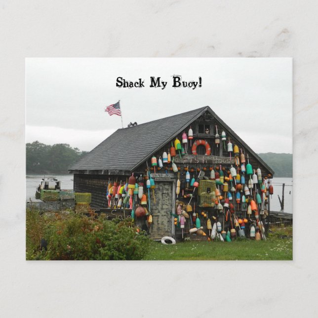 Carte Postale Relation Amusante Lingo Sons Shack My Buoy (Devant)