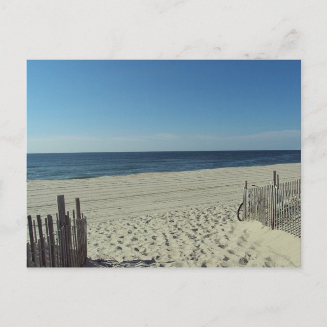 Carte Postale Relaxation sur la plage (Devant)