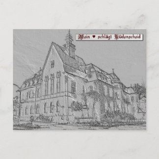 Carte Postale Reliefpostkarte von Lüdenscheid "Altes Amtshaus"