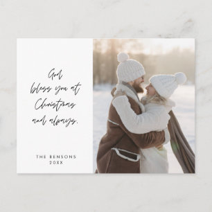 Carte Postale Religieux, Joyeux Noël, Photo de la famille chréti