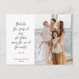 Carte Postale Religieux, Joyeux Noël, Photo de la famille chréti