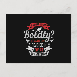 Carte Postale Religion - Sois Un Sinner Et Un Péché. Bizarrement