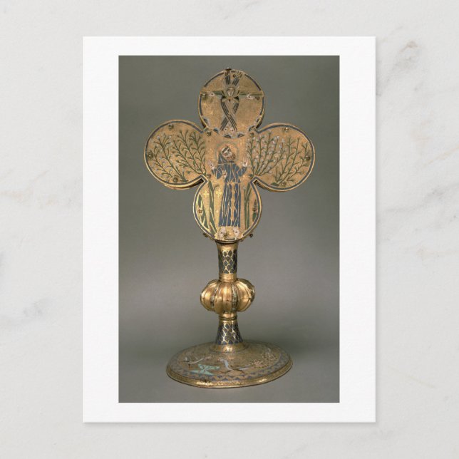 Carte Postale Reliquaire de monstrance de saint François d'Assis (Devant)