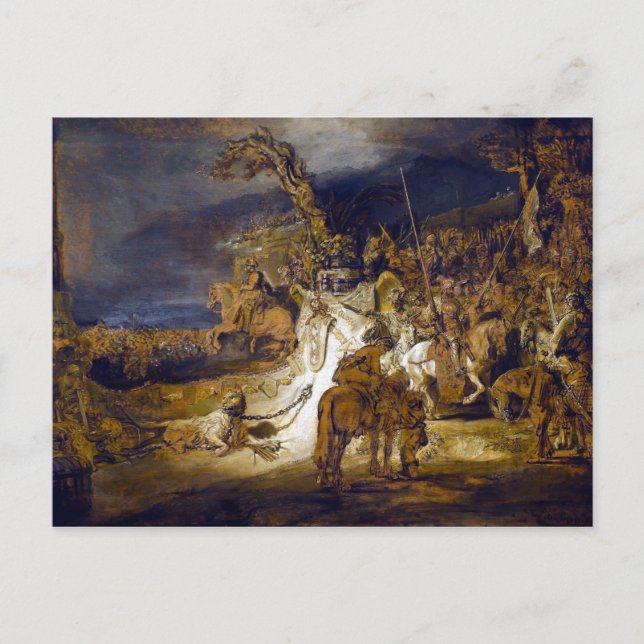 Carte Postale Rembrandt Concord de l'Etat (Devant)