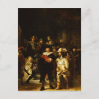 Rembrandt Nightwatch Night Watch Peinture baroque
