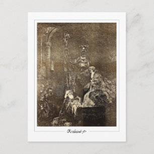 Carte Postale Rembrandt van Rijn #105 - Beaux-Arts