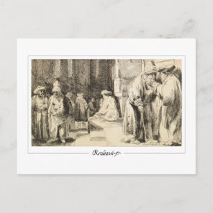 Carte Postale Rembrandt van Rijn #117 - Beaux-Arts