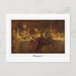 Carte Postale Rembrandt van Rijn #615 - Beaux Arts