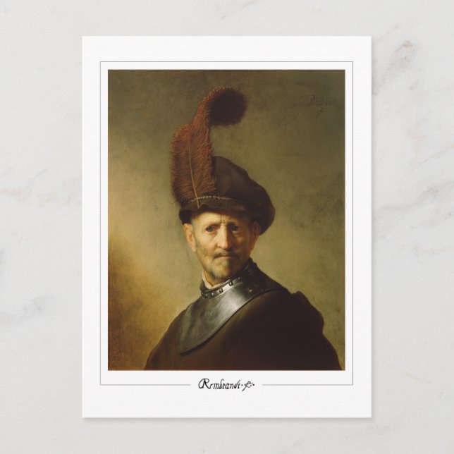 Carte Postale Rembrandt van Rijn n° 5 - Art fin (Devant)