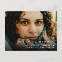 Remerciement de sympathie pour des funérailles Élé