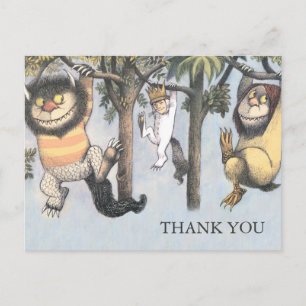 Carte Postale Remerciements de Baby Shower pour « Où sont les bê