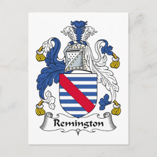Carte Postale Remington Family Crest